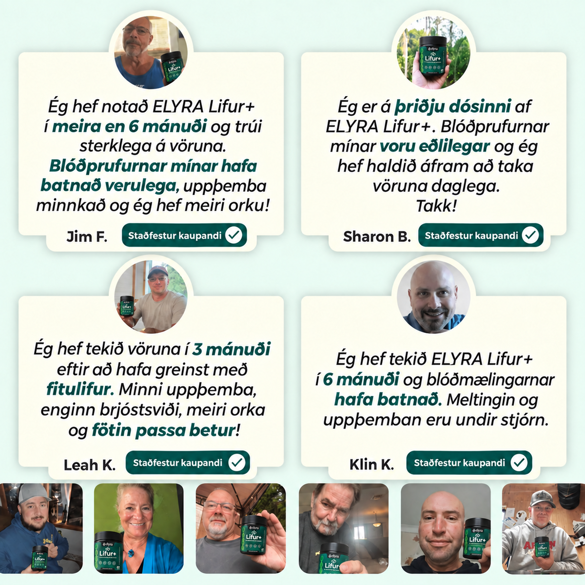 ELYRA Lifur+ – lifrarstuðningur, 60 hylki